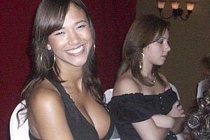 asian nurse catching